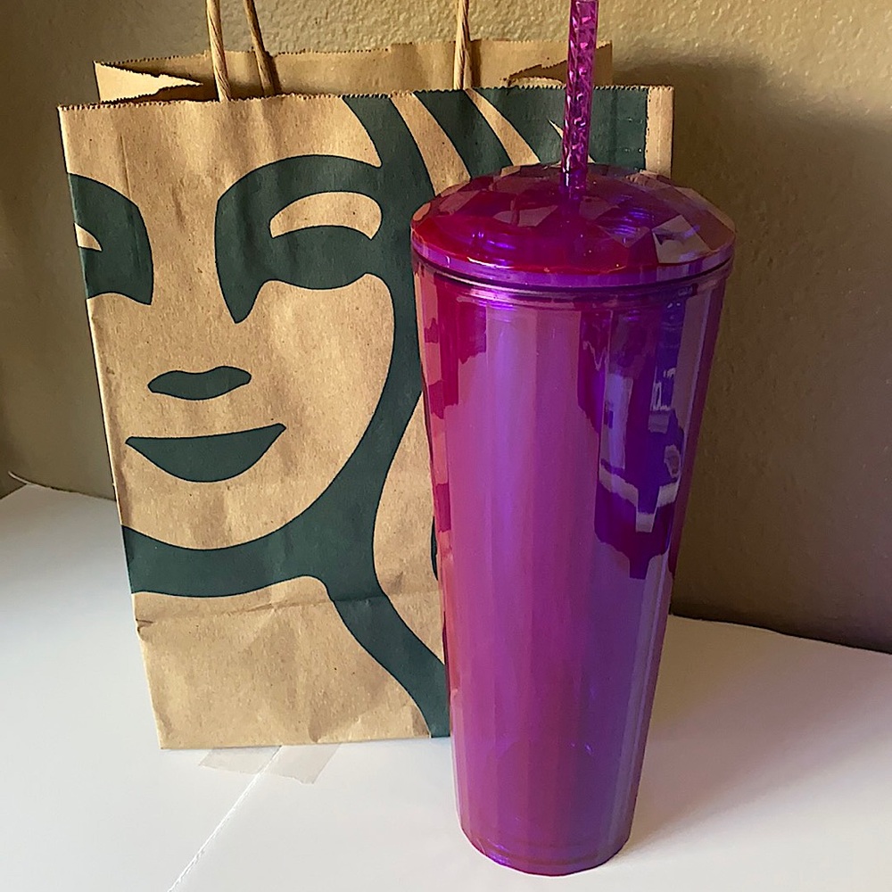 Starbucks Pink Dome cup 💘 valentine pink